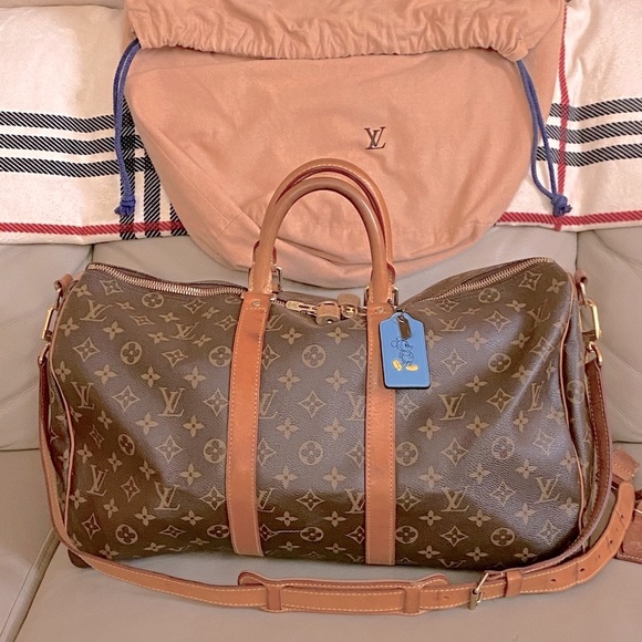 Louis Vuitton Other - Auth LOUIS VUITTON KEEPALL45 Bandolier